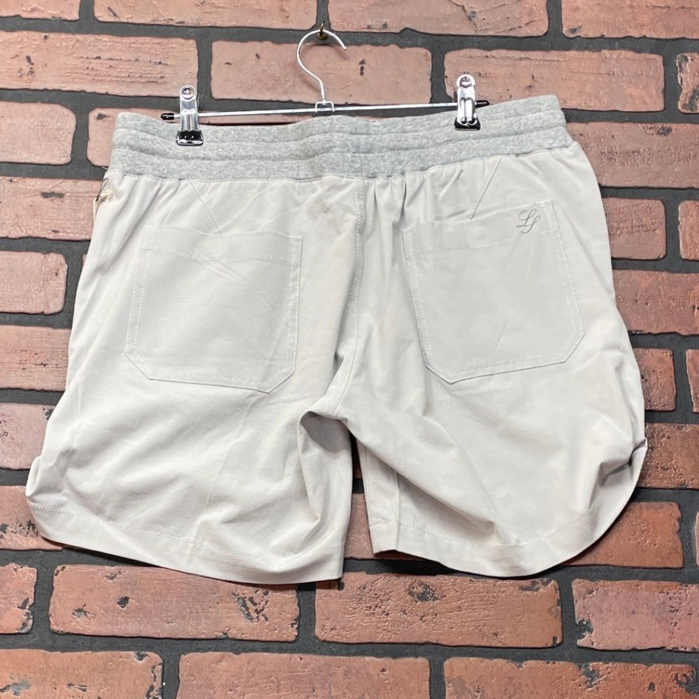 Linksoul Women's M Grey Boardwalker Golf Shorts LSW603 Drawstring NWT - Picture 7 of 16